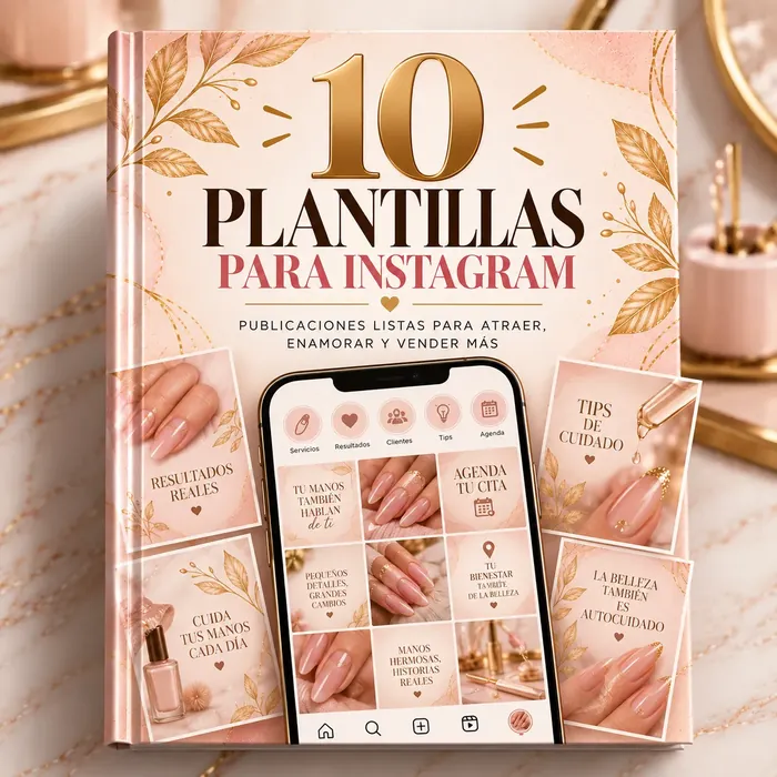 Portada de 10 Plantillas para Instagram